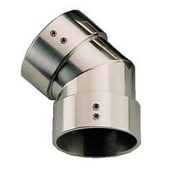 Angle soudé 135° pour tube diamètre 40 mm - inox