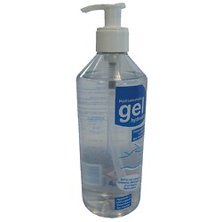 Flacon gel hydroalcoolique