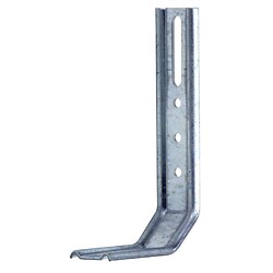 Équerres nervurées 72x140 mm en sac de 100