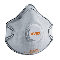 Masques de protection respiratoire coque uvex silv-air c 2220 FFP2 avec soupape et filtre carbone