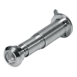 Judas optique type Minos grand serrage de 31 à 85 mm laiton chromé