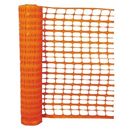 Barrière orange de chantier
