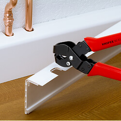 Pince emporte-pièces pour le plastique - Découpe de 20 x 29 mm - Avec ressort