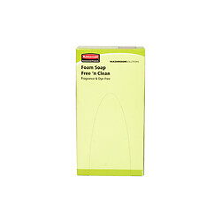 Recharge savon mousse Free'n Clean 800 ml (sans parfum ni colorant) Écolabel pour distributeurs manuels - carton de 6