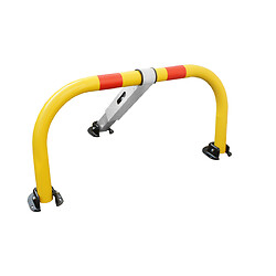 Arceau de parking flexible Stopush Viso -Jaune - Clé pompier 14 mm