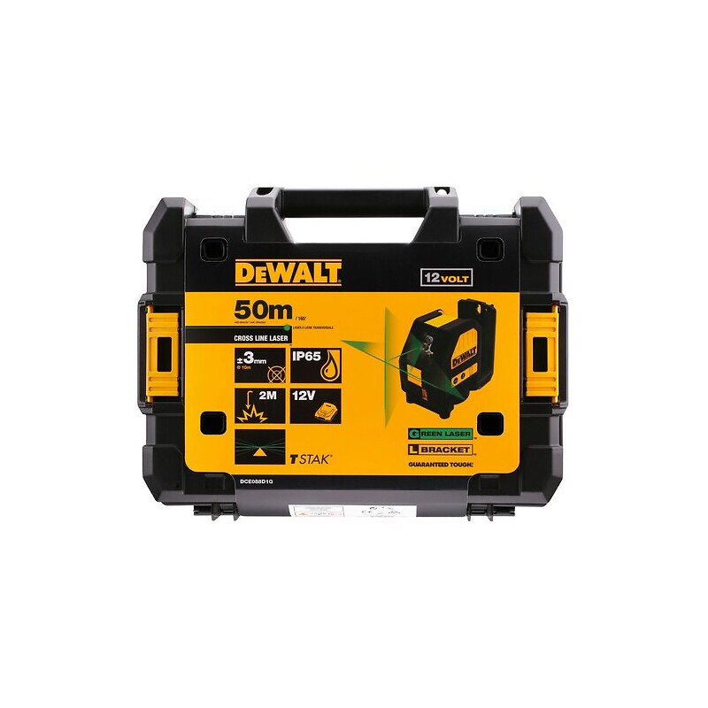 DeWalt - Niveau laser croix XR 12V 2Ah Li-Ion - faisceau vert - 1