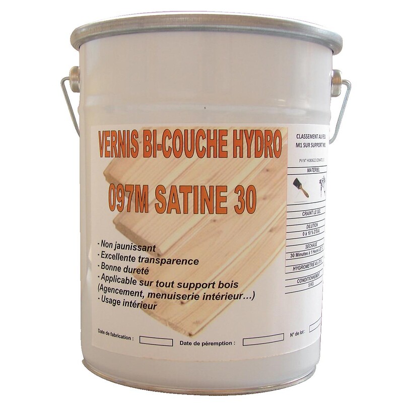 Vernis - aqua-polyuréthane - intérieur extérieur - EXP