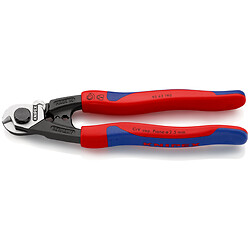 Coupe câbles StepCut Knipex 165mm cuivre alu Ø 15mm poignées bi-matière