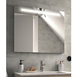 Miroir de salle de bain éclairant Sunset avec système anti-buée