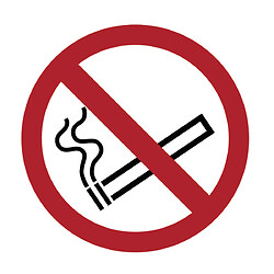 Sticker interdiction de fumer