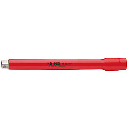 Rallonge pour clé à cliquet - Carré mâle et femelle 3/8" - longueur 250 mm - Isolée 1000V