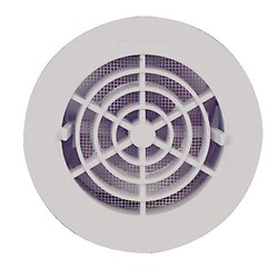 Grilles de ventilation intérieures - à fermeture FATM pour tubes PVC et gaines