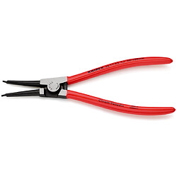 Pince pour circlips extérieurs droite d'un diamètre de 40 à 100mm - 210mm - Gainage PVC