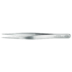 Pince brucelle de précision - Longueur 120mm droite - Pointue - Acier inoxydable antimagnétique