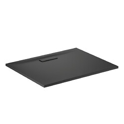 Receveur rectangulaire acrylique ultrafin 2,5 cm Ultra Flat New Noir Mat