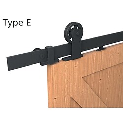 Garniture Roc-Design - Monture E - porte jusqu'à 100 kg - noir - porte bois