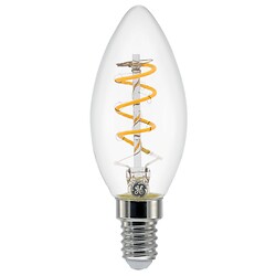Lampe LED fil Heliax flamme à filament E14