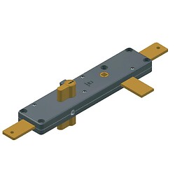 SERRURE 3PTS COMPOSITE/VOLETS