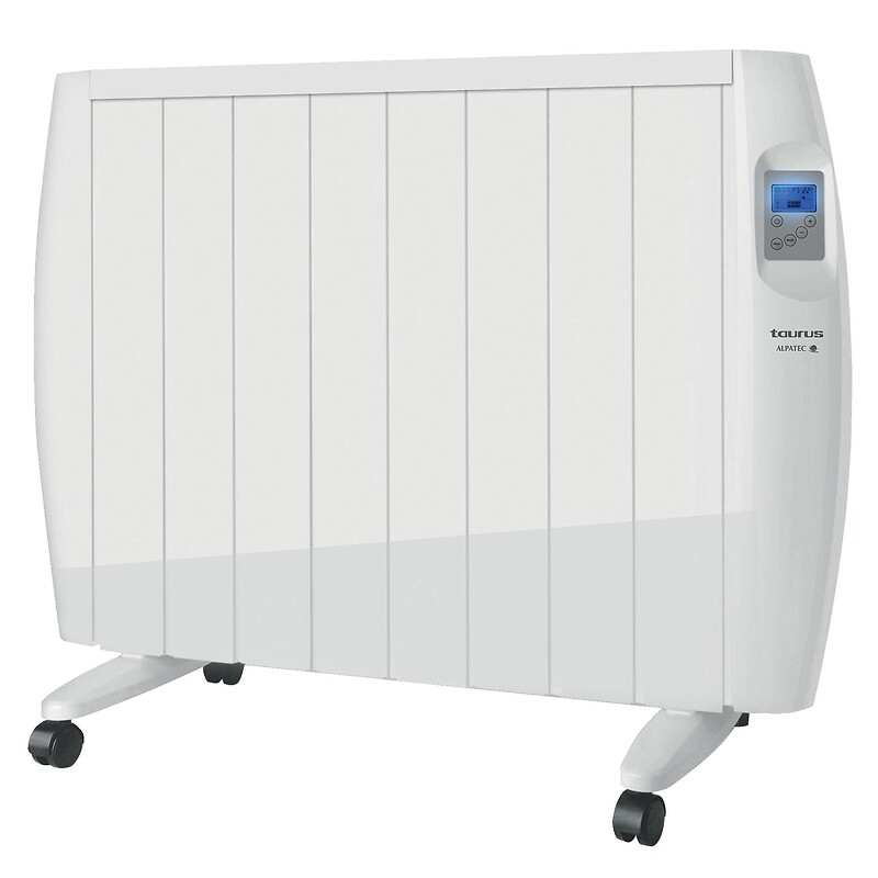 Radiateur à inertie sèche double technologie YOX blanc - 2000 W