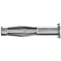 Chevilles métalliques pour corps creux HM 4x32 sans vis pour plaque 3 à 13 mm box de 100 pièces