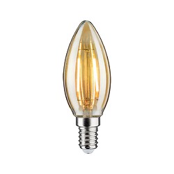 Ampoule flamme LED Vintage Doré lumière dorée