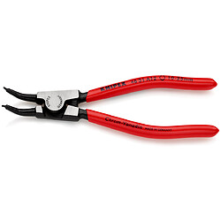 Pince pour circlips extérieurs coudée à 45° d'un diamètre de 10 à 25mm - 130mm - Gainage PVC
