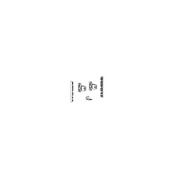 Kit de raccord pour façade de tiroirs intérieur à l'anglaise AvanTech YOU - Hauteur 101 mm - Argent