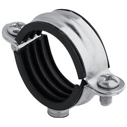 Colliers simples isophoniques Premium Isolant diamètre 14 mm boîte de 100 pièces