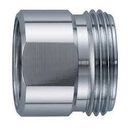 Réduction laiton chromé IG M22X1 X AG 3/4" NEOPERL® pour tuyau d'arrosage
