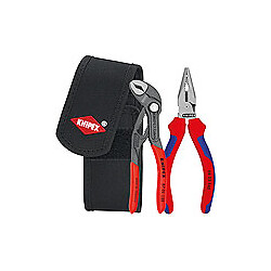 Lot de 2 pinces en pochette ceinture : Cobra® 150mm et Pince universelle 145mm