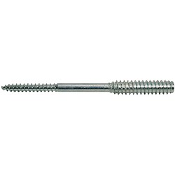 Vis de pose de menuiseries PVC sur maçonnerie, 6x150 mm, filet de 45 mm, boîte de 100 pièces