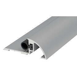 Seuil de porte aluminium à la suisse longueur 1000 mm avec joint d'étanchéité Staten