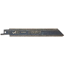 Lames de scies sabres fibre de verre, brique, carrelage K150, 150 mm, carte de 2