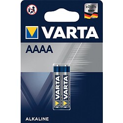 Pile alcaline Varta AAAA/LR8D425 - lot de 2