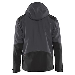Veste softshell 4749 stretch 2D gris foncé/noir taille XL