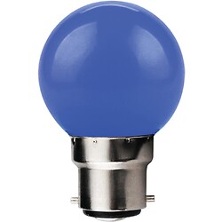 Lampe LED Sphérique B22 couleur
