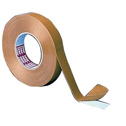 Adhésif double face PVC 4970, blanc, largeur 25 mm, rouleau de 50 m