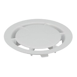 Grille Blanche en PVC antibactérien pour tout siphon sol souple de gamme SITAR Ø 133 mm
