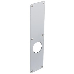 Plaque seule pour serrure Exclusive A2P*, coloris argent