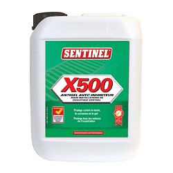 Antigel avec inhibiteur de corrosion et de tartre X500 bidon de 5L