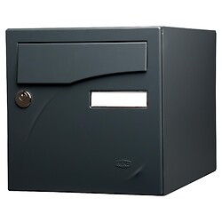 Boîte aux lettres type Préface simple face gris 7016