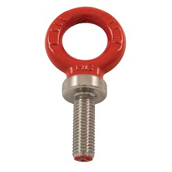 Anneau de levage mâle acier allié tige longue, diamètre 16 mm
