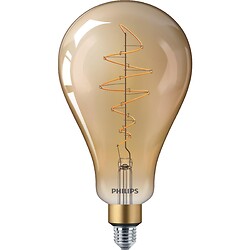 Lampe LED giant A160 filament E27 ambré