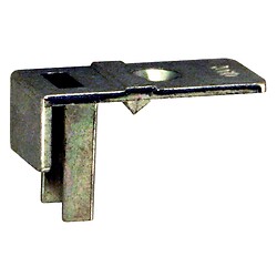 Guide d extrémité pour sortie de tringle pour crémone à têtière 16 mm