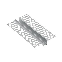 Profil aluminium Glax à enduire pour plaque de plâtre