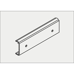 Clip cache-rail pour rail Porta 100 G - pour cache en bois ou aluminium