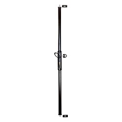 Serrure de volet et garage type Multiréverso 2-3 pts, profil 2500 mm, coloris noir