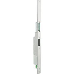 Gâche pour serrures Médiator 1 point 12 Volts têtière largeur 28 mm