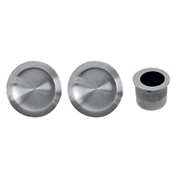 Set de tirage seul inox rosace ronde