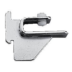 Pince-glace acier chromé pour crémaillère type PG pas de 37 mm